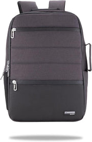 Classone BP-TX304 Combo Serisi 15,6'' Su Geçirmez Kumaş ve Fermuar Notebook, Laptop Sırt Çantası -Antrasit Outlet