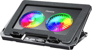 Classone GT102 Gaming Laptop Soğutucu, 2200rpm, Rgb Işıklı, Led Display, Notebook Soğutucu Stand Outlet