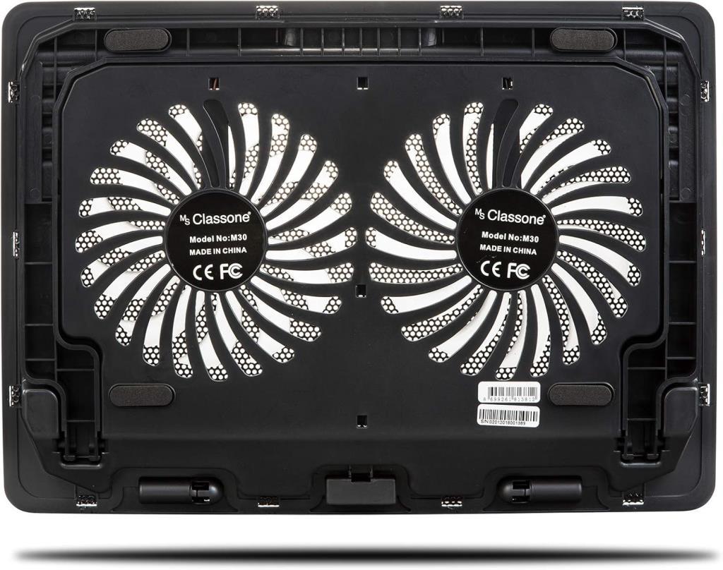 Classone M30 2 Led Fanlı USB 2.0 14"-17" Laptop Soğutucu - Teşhir