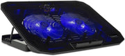 Classone M40 Gaming Laptop Soğutucu Notebook Standı, Mavi Led,14-15.6-17 inch uyumlu, 2 Fan, 2 Usb Outlet