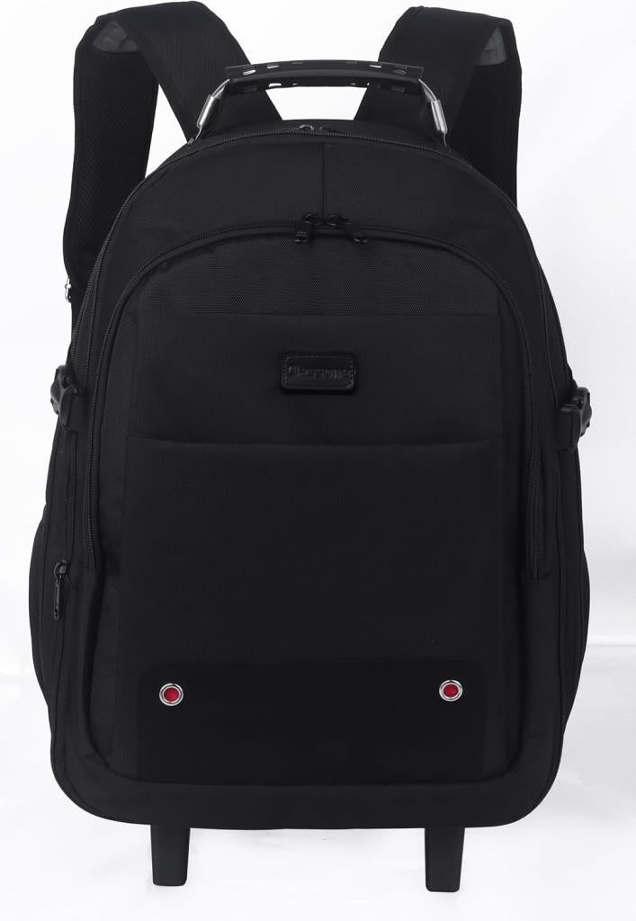 Classone VIP Travel Serisi Tekerlekli Trolley 17,3,15,6,14 Uyumlu Sırt Laptop Çantası - Siyah Teşhir
