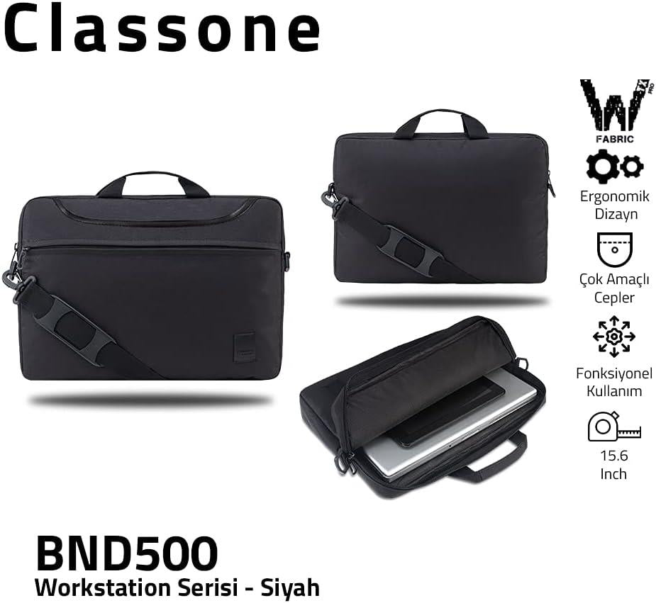 Classone Workstation BND500 15.6" Laptop Çantası - OUTLET
