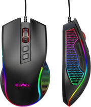 Claw's Crossfire V1 12800 Dpi Makro Yazılımlı Chromatic RGB Gaming Mouse - Siyah Teşhir