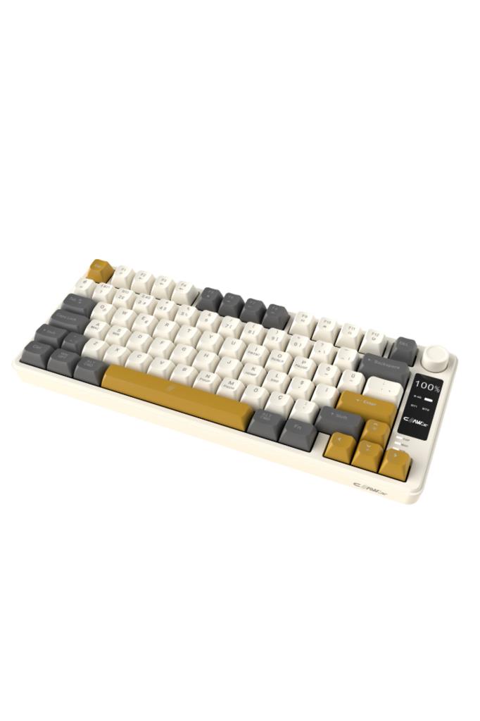 Claws Flux Air RGB TKL Membrane Switch Kablolu/Kablosuz Oyuncu Klavyesi Teşhir