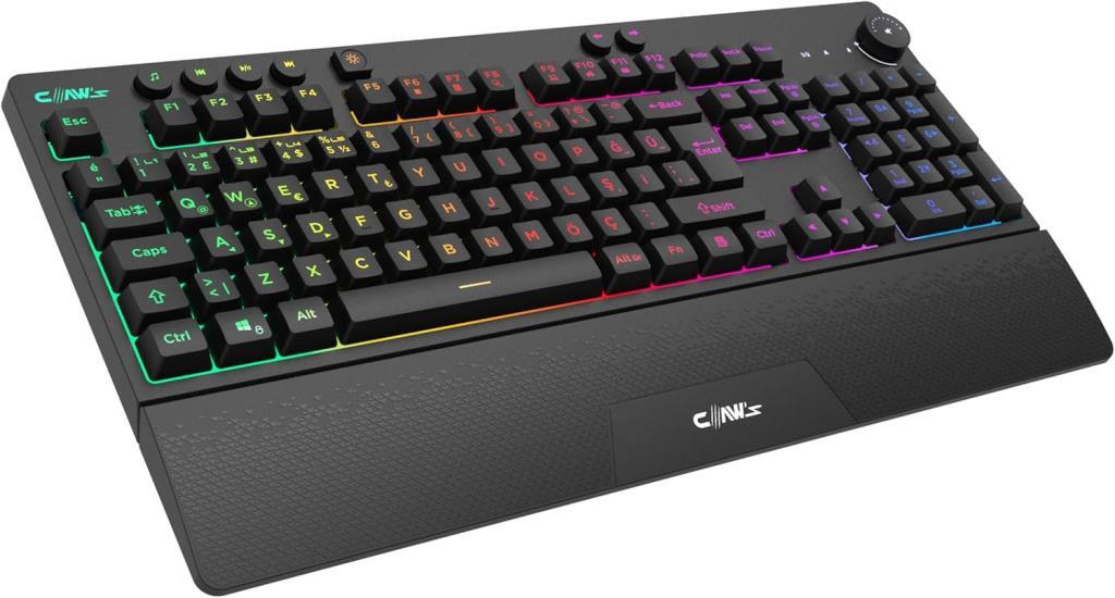 Claws Havoc RGB Membrane Kablosuz Oyuncu Klavyesi Outlet