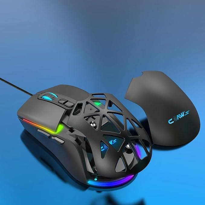 Claws Nexus X1 Siyah Makrolu Optik Kablolu Oyuncu Mouse