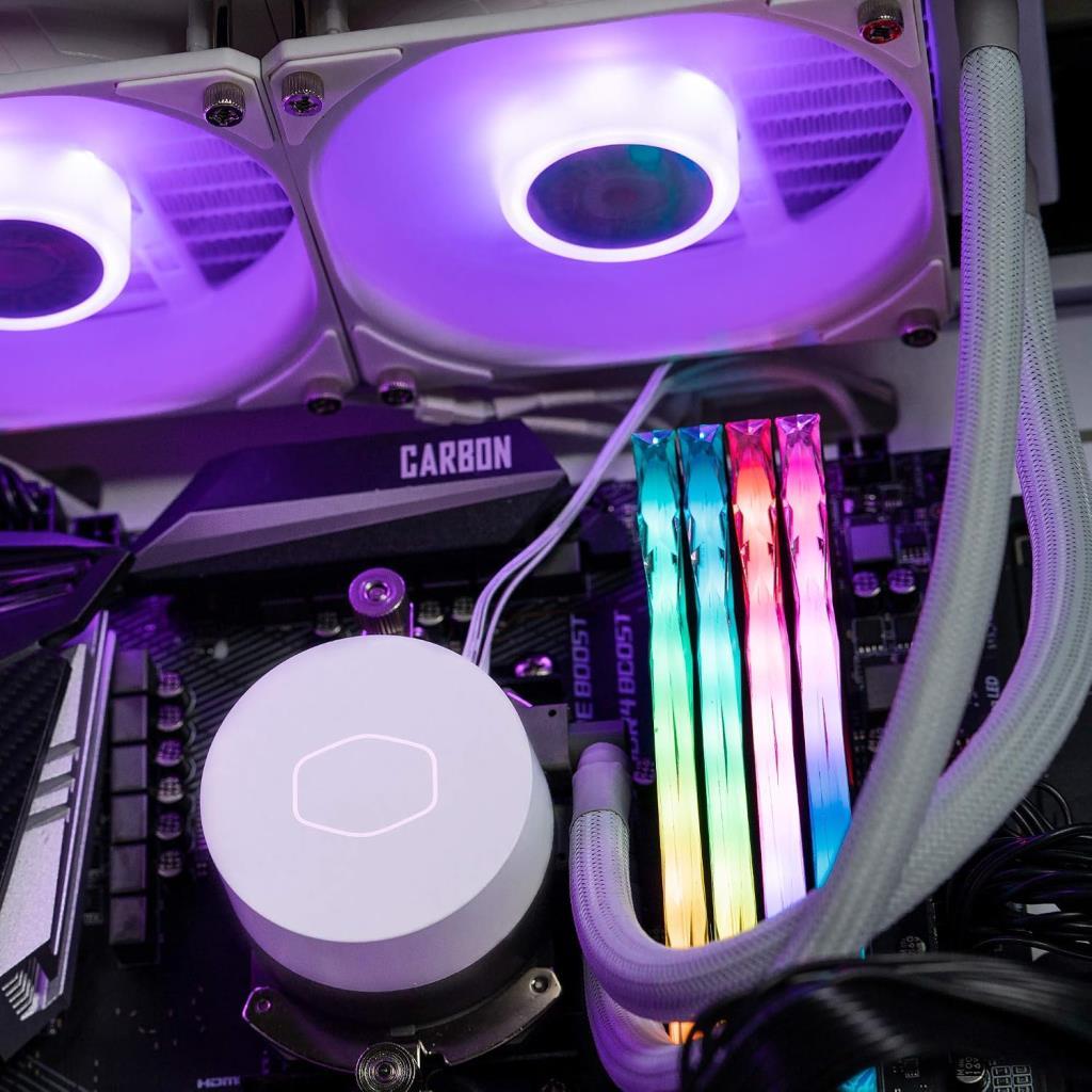 Cooler Master MasterLiquid ML240L V2 RGB White Edition MLW-D24M-A18PC-RW 240 mm İşlemci Sıvı Soğutucu - OUTLET