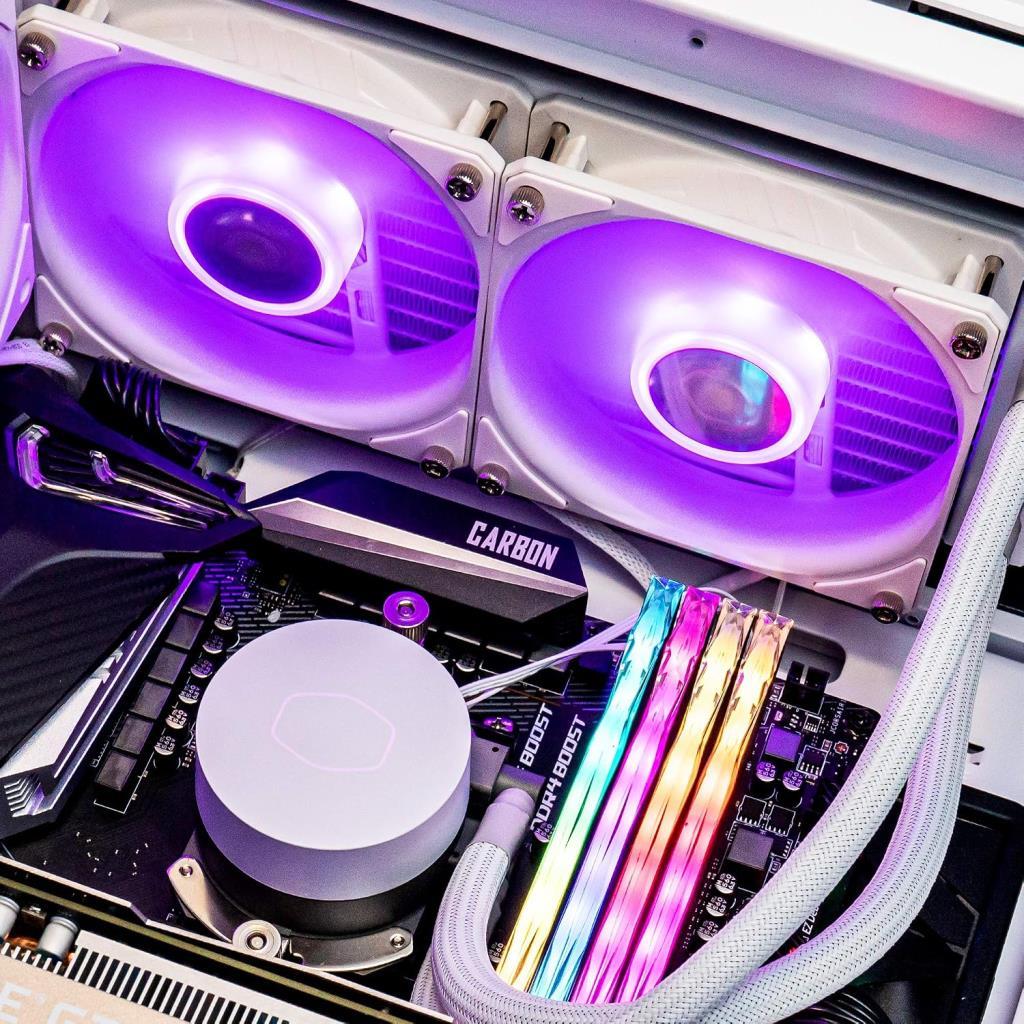 Cooler Master MasterLiquid ML240L V2 RGB White Edition MLW-D24M-A18PC-RW 240 mm İşlemci Sıvı Soğutucu - OUTLET
