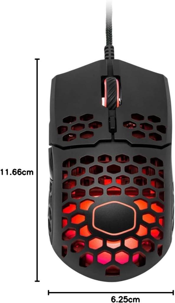 Cooler Master MM711 RGB 60GR MM-711-KKOL1 Optik Kablolu Oyuncu Mouse - Outlet