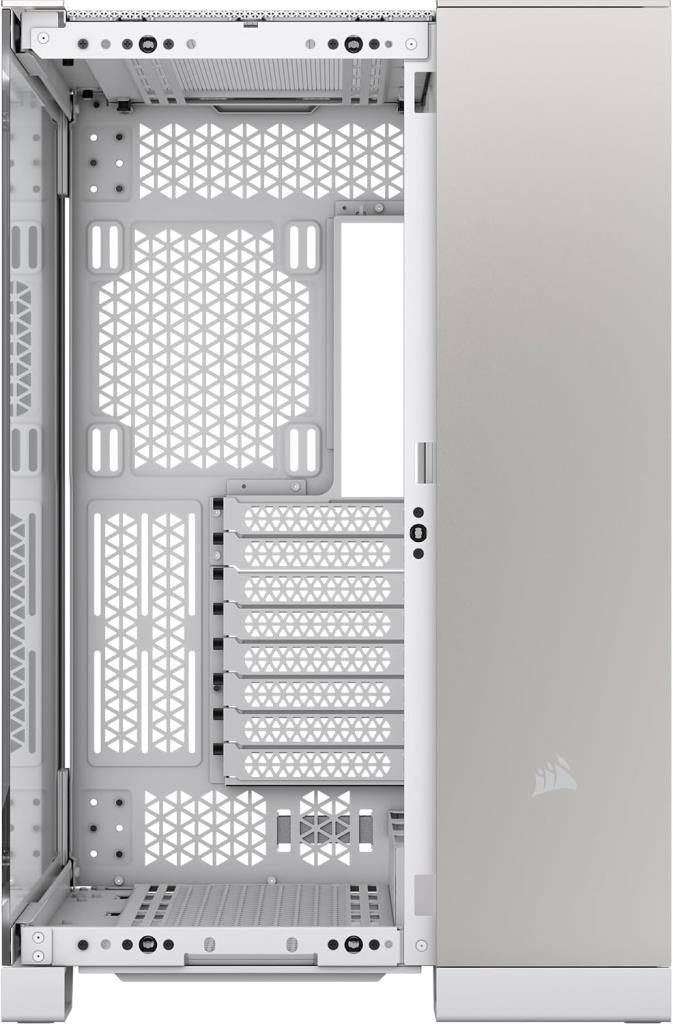Corsair 6500X CC-9011285-WW Fansız Beyaz-Gri E-ATX Oyuncu Kasası