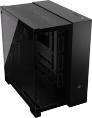 CORSAIR 6500X Mid-Tower Dual Chamber PC Case - Black (CC-9011257-WW) Outlet