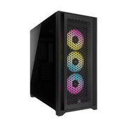 Corsair İCUE 5000D RGB Airflow CC-9011242-WW Fanlı Siyah E-ATX Oyuncu Kasası