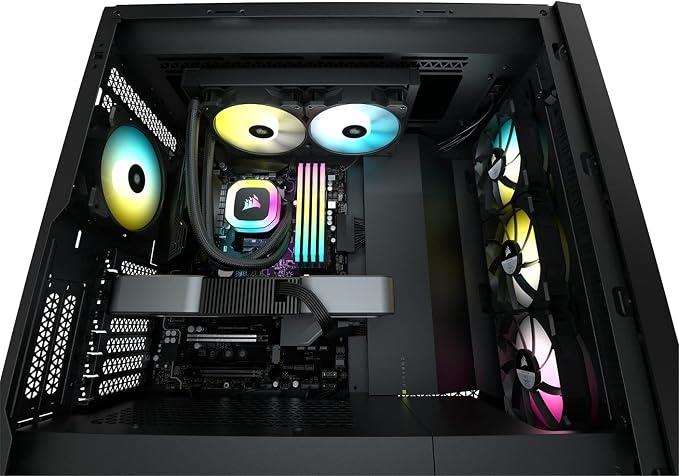 Corsair iCUE H100 RGB CW-9060053-WW 240 mm İşlemci Sıvı Soğutucu - OUTLET