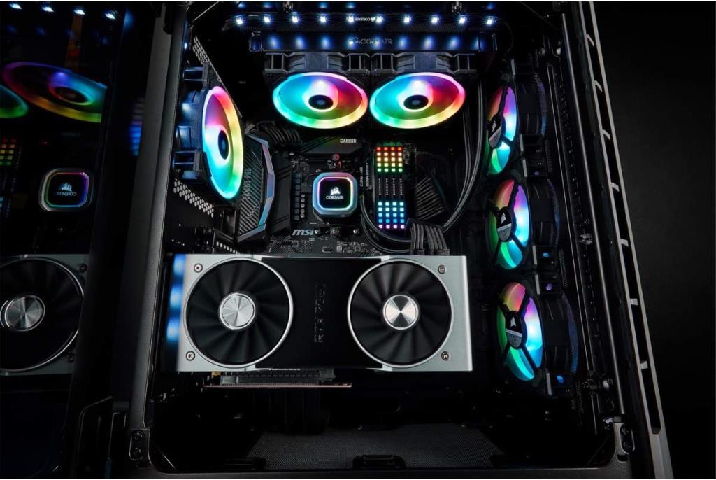 Corsair Crystal Series 680X RGB CC-9011168-WW Led Fanlı E-ATX Oyuncu Kasa - Outlet