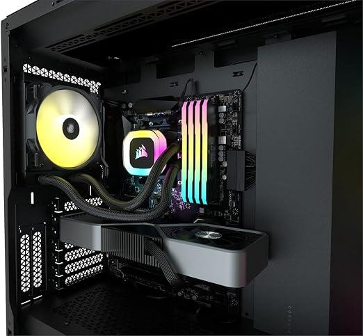 Corsair iCUE H55 RGB CW-9060052-WW 120 mm İşlemci Sıvı Soğutucu - OUTLET