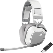 Corsair HS80 Max Wireless CA-9011296-EU Beyaz RGB Kablosuz Kulak Üstü Oyuncu Kulaklığı