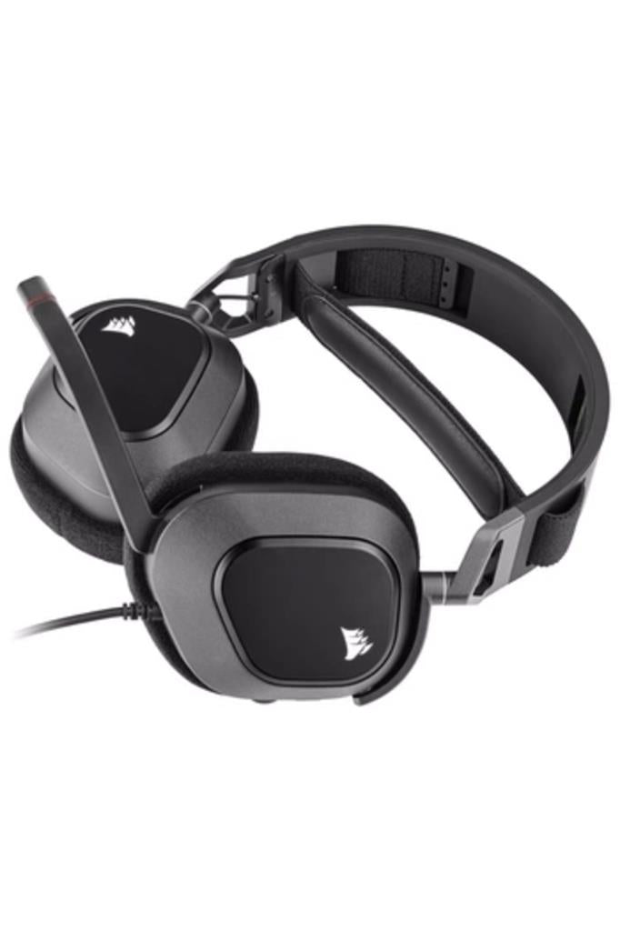 Corsair HS80 RGB USB CA-9011237-EU Siyah 7.1 Kablolu Kulak Üstü Oyuncu Kulaklığı