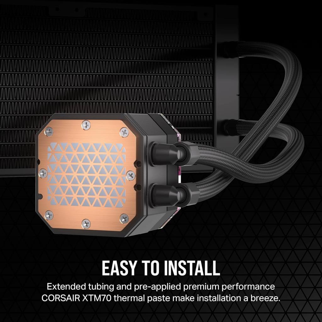 Corsair iCUE H100i Elite Capellix XT CW-9060072-WW 240 mm İşlemci Sıvı Soğutucu - Teşhir