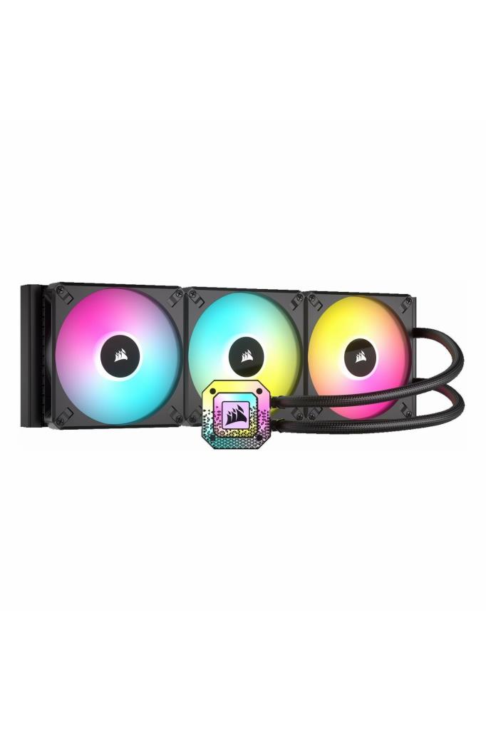 مخرج تبريد سائل لوحدة المعالجة المركزية Corsair iCUE H170i Elite Capellix XT CW-9060071-WW مقاس 420 مم