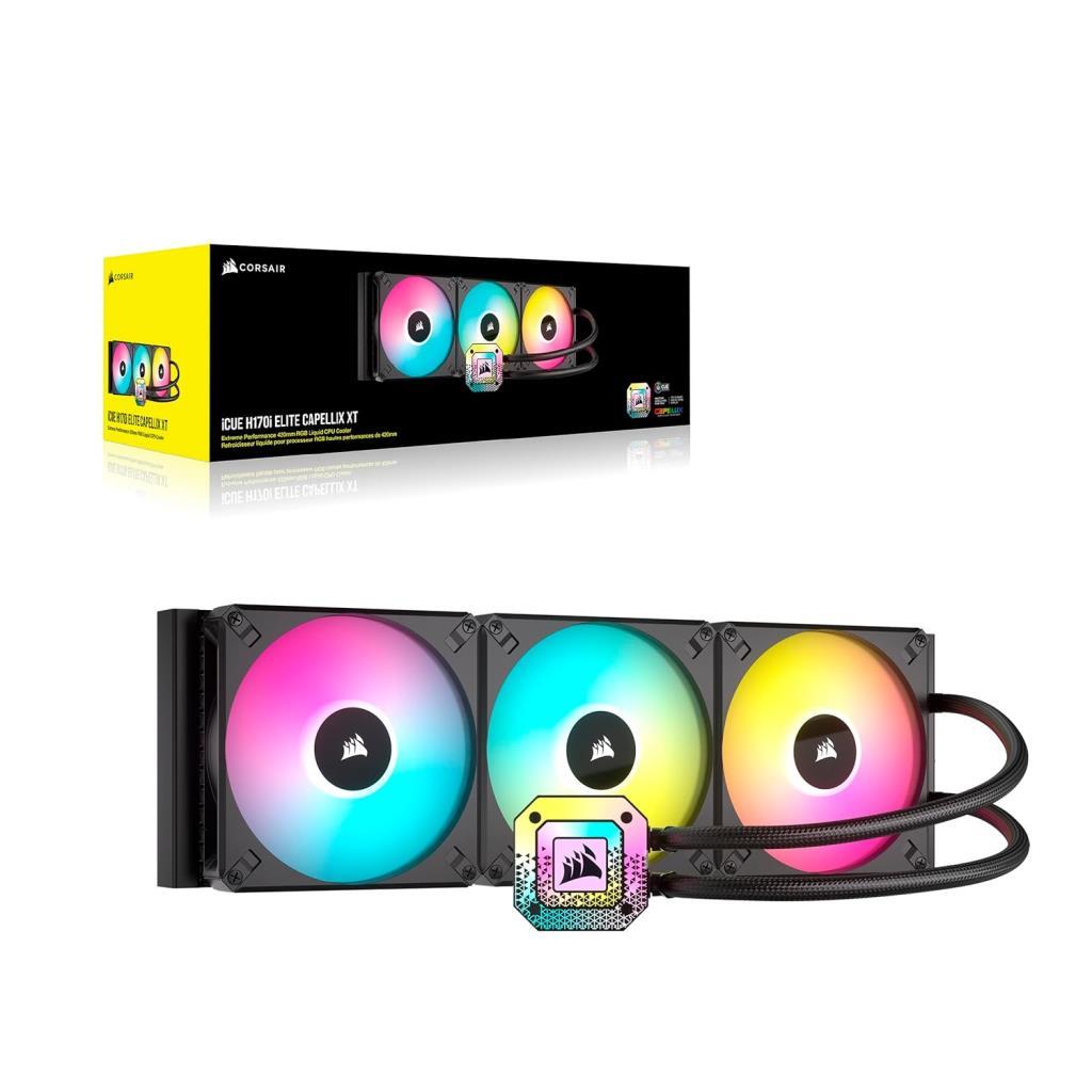 Corsair iCUE H170i Elite Capellix XT CW-9060071-WW 420 mm İşlemci Sıvı Soğutucu - Teşhir