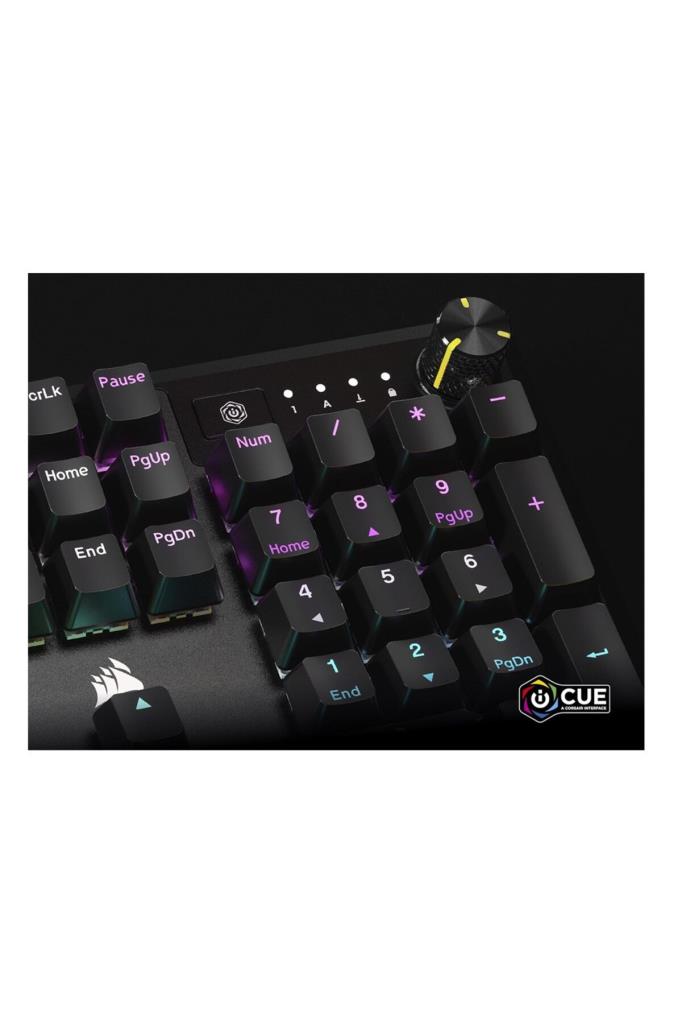 Corsair K70 Core RGB CH-910981E-TR MLX Red Switch Kablolu Mekanik Oyuncu Klavyesi Teşhir