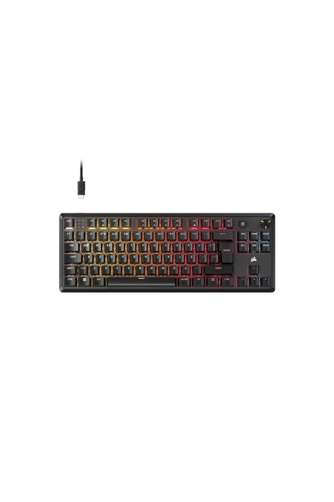 Corsair K70 Core TKL RGB CH-911911E-TR MLX Red Switch Kablolu Mekanik Oyuncu Klavyesi Teşhir