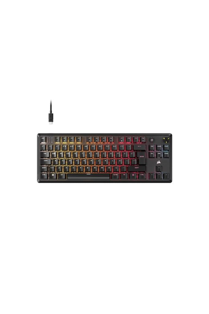 Corsair K70 Core TKL RGB CH-911911E-TR MLX Red Switch Kablolu Mekanik Oyuncu Klavyesi Outlet