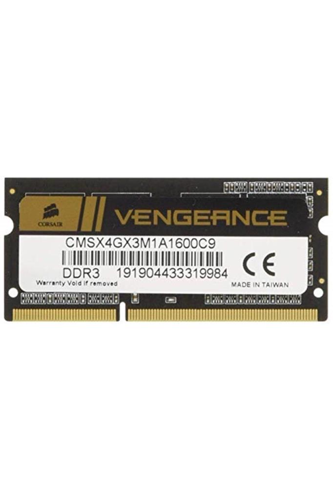 Corsair Vengeance 4 GB 1600 MHz CL9 CMSX4GX3M1A1600C9 DDR3 Ram - Outlet