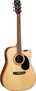 Cort AD880CE NAT Elektro Akustik Gitar Doğal Parlak - Teşhir
