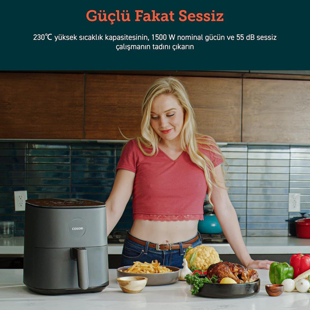 Cosori Pro LE Air Fryer XXL 4.7 lt Yağsız Fritöz Teşhir