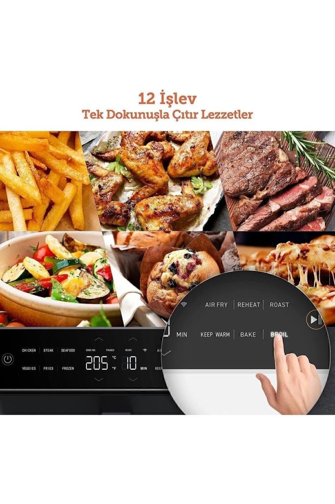 Cosori Dual Blaze AirFryer 6.4 lt Yağsız Fritöz Outlet