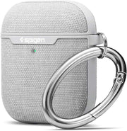 Spigen Apple AirPods 2/1 Nesil Uyumlu Kılıf Urban Fit Dokuma Gri- Outlet