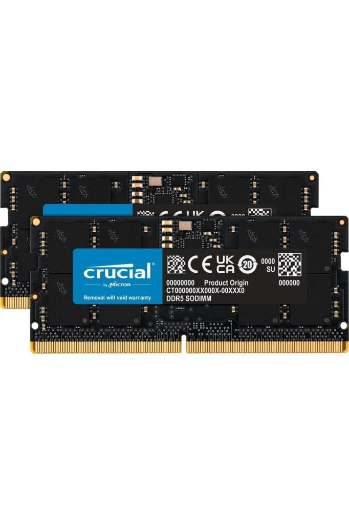 Crucial 64 GB (2x32) 4800 MHz CL40 CT2K32G48C40S5 DDR5 Ram