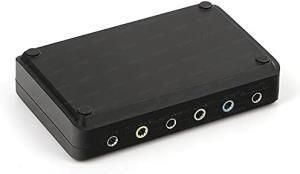 Dark DK AC USCP7 7.1 Analog/Optik 2 Kanal Profesyonel USB Ses Kartı (Windows ve MAC Destekli) - TEŞHİR