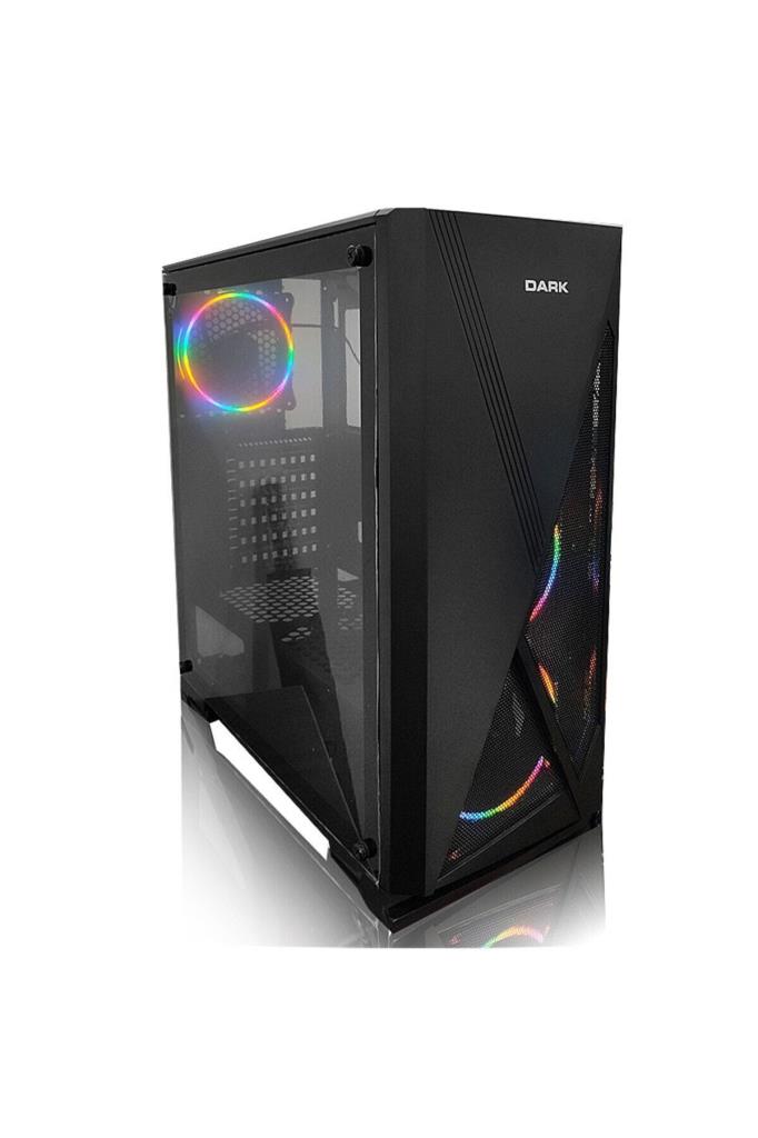 Dark DKCHRAIDER Raider 1xUSB3.0 3x12cm FRGB Fanlı Ön Mesh ATX Kasa Teşhir