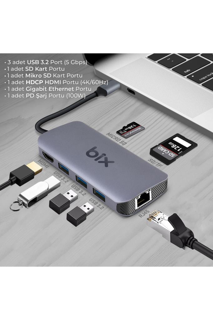 Daytona Bix BX10HB-Pro USB Çoklayıcı - TEŞHİR