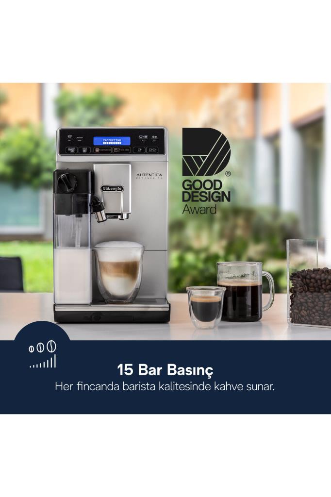 De'Longhi Autentica Otomatik Kahve Makinesi 