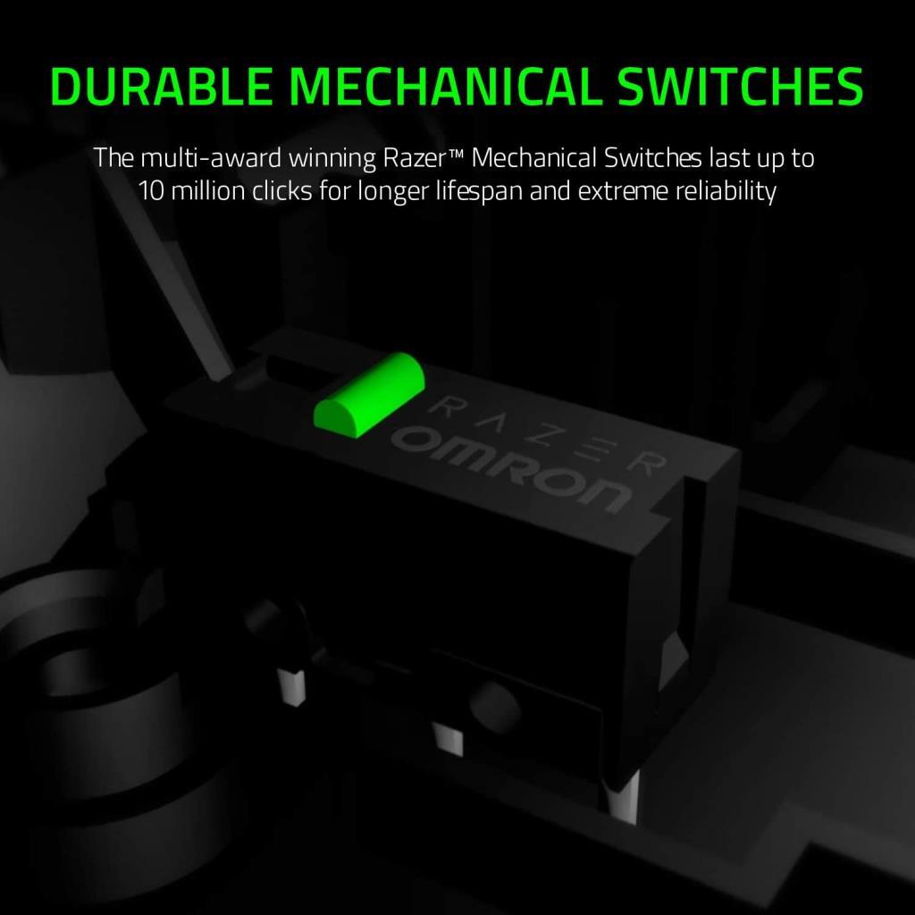 Razer RZ01-03850200-R3M1 Deathadder Essential Optical Wired White Gaming Mouse 