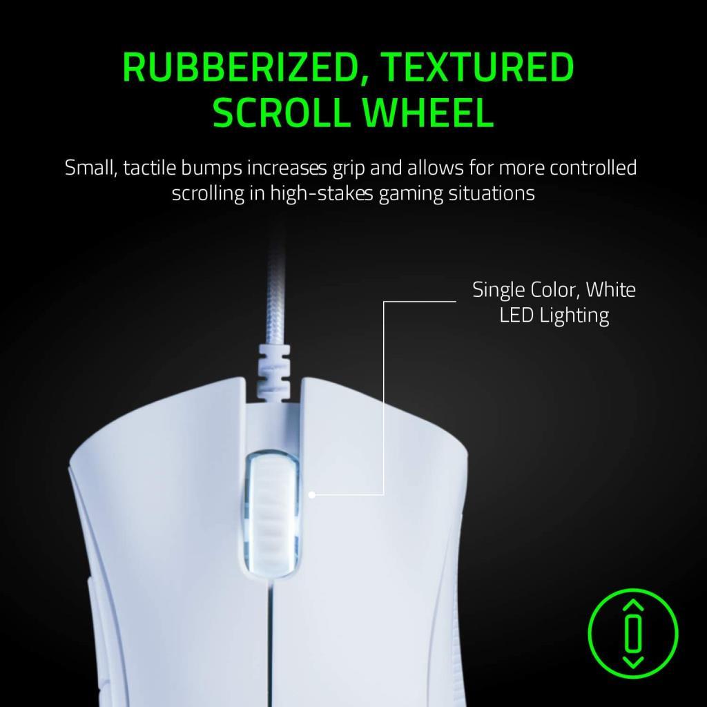 ماوس الألعاب Razer RZ01-03850200-R3M1 Deathadder Essential Optical Wired White 