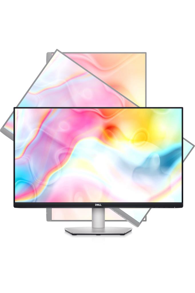 Dell 27 Dell S2722DC  4ms 75Hz 2560X1440 QHD IPS Hoparlörlü Profesyonel Pivot Monitör - TEŞHİR