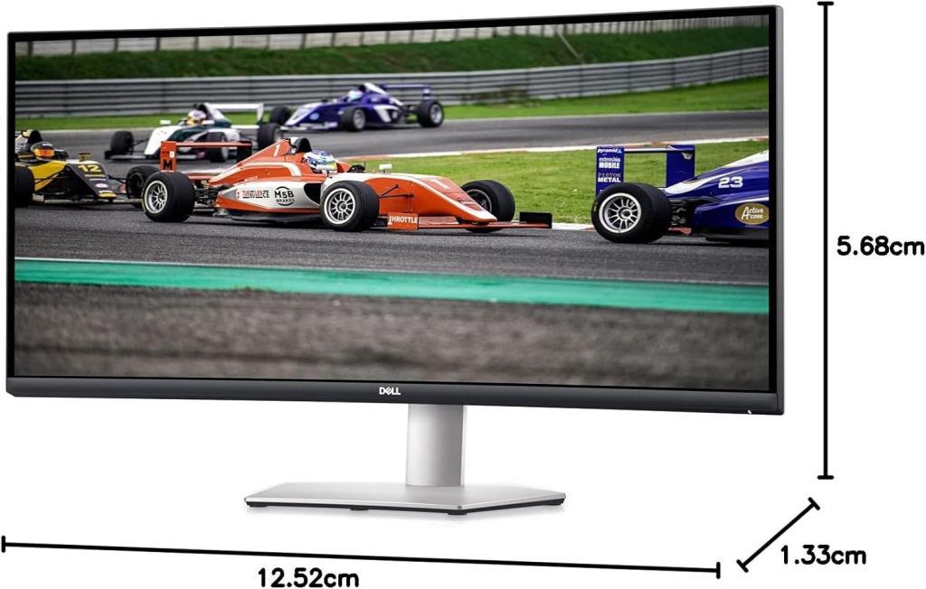 "Dell S3422DWG 34"" 1 ms WQHD Curved 144 Hz Oyuncu Monitörü"