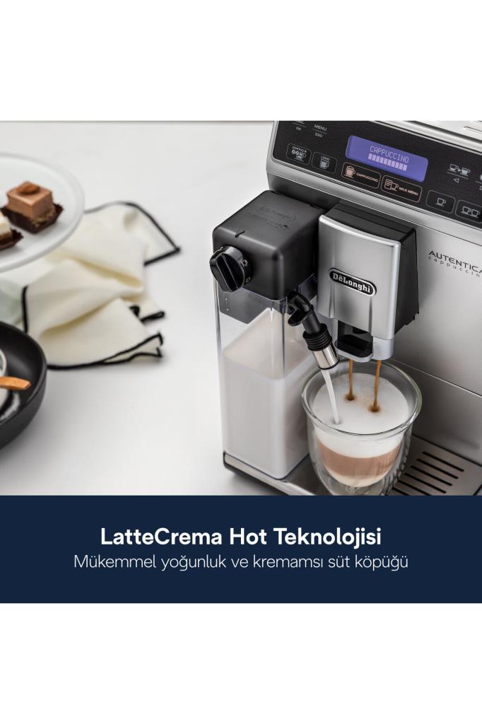 Delonghi Autentica ETAM 29.660.SB Tam Otomatik Espresso Makinesi Outlet