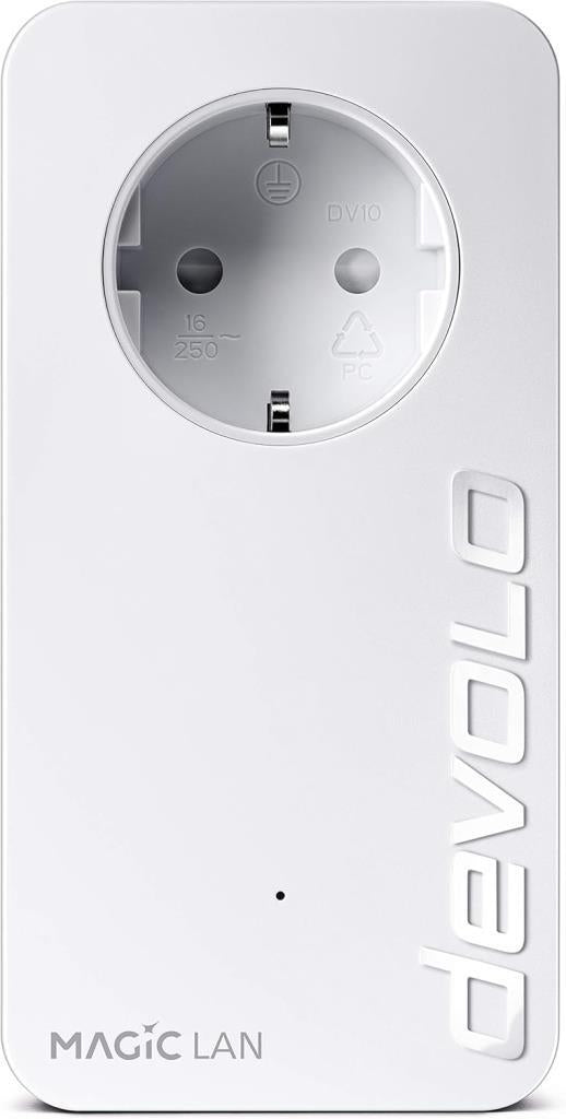 Devolo Magic 1 LAN (1-1-1) Ek Adaptörü I Mesh Wi-Fi I Powerline: 1.200 Mbps I WiFi Menzil Genişletici I Access Point I Tak Çalıştır - Teşhir