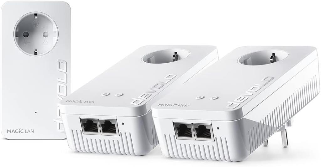 Devolo 8374 Magic 1 WiFi 1200 Mbps - Kablosuz Powerline Menzil Genişletici Çoklu Oda Kiti - Teşhir