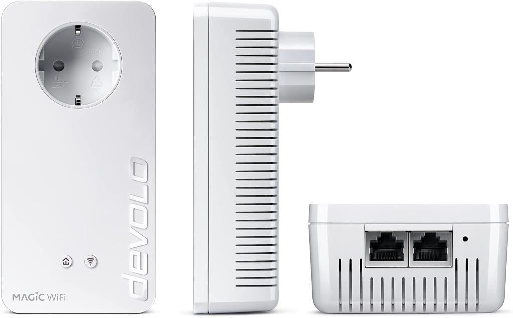 Devolo 8374 Magic 1 WiFi 1200 Mbps - Kablosuz Powerline Menzil Genişletici Çoklu Oda Kiti - Teşhir