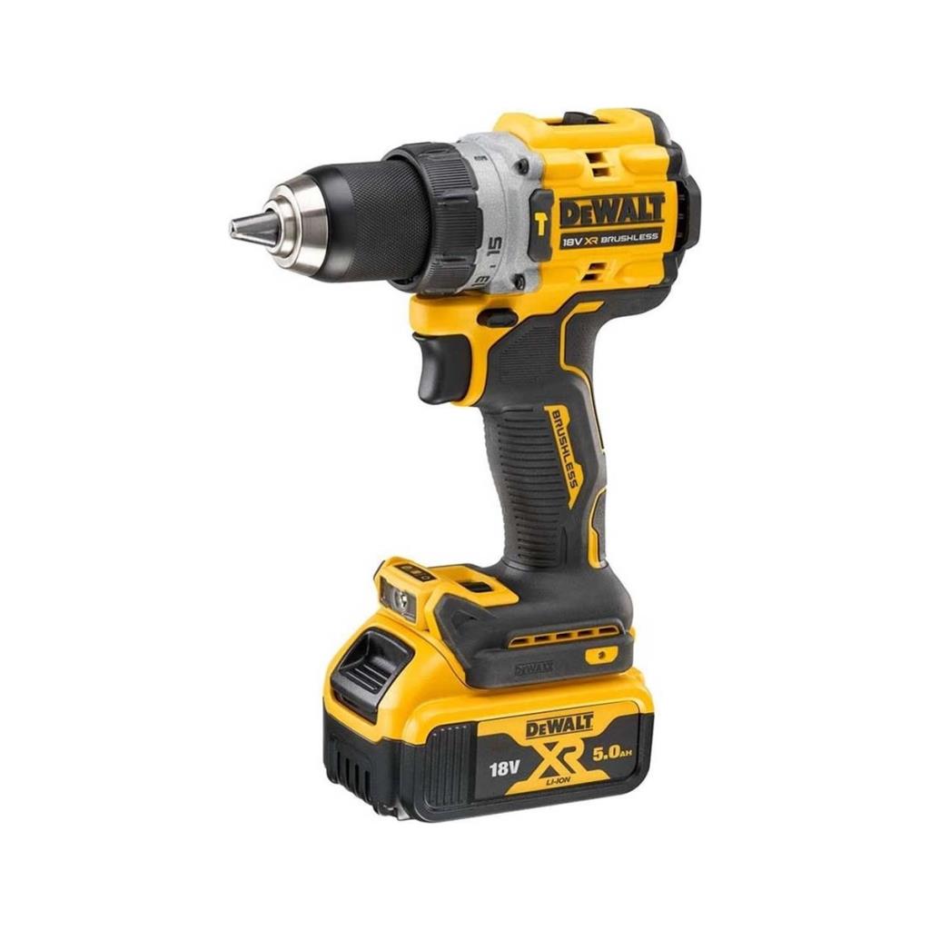 Dewalt DCD805P2T 18V 5.0AH Li-Ion Kömürsüz Çift Akülü Darbeli Matkap