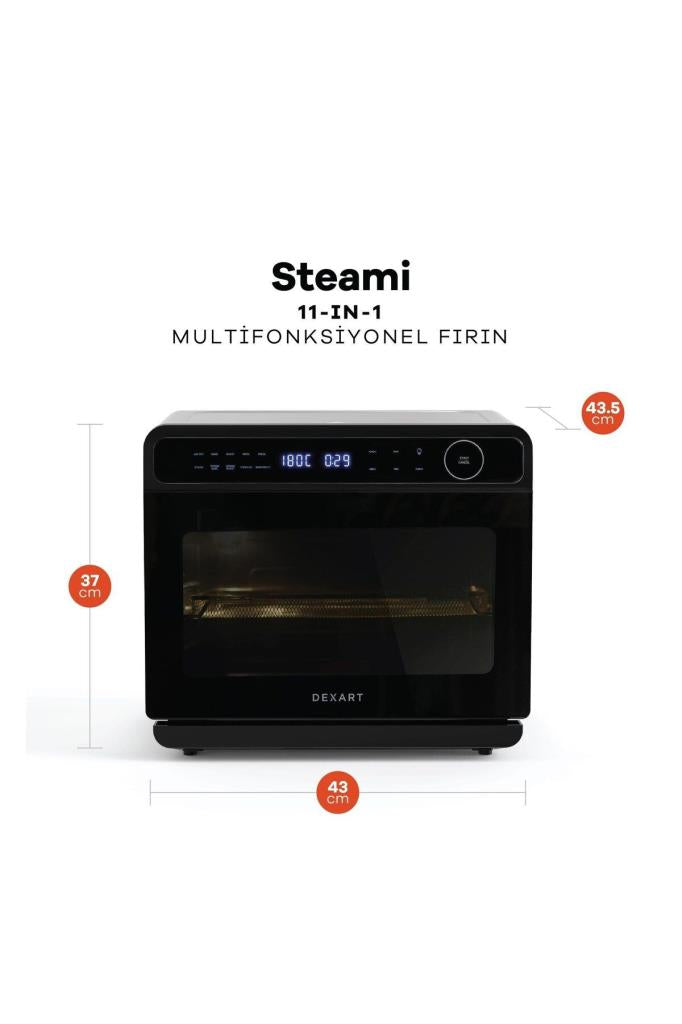 Dexart KXW240-160A2 Steami 11in1 Multifunctional 24 lt Mini Fırın Teşhir