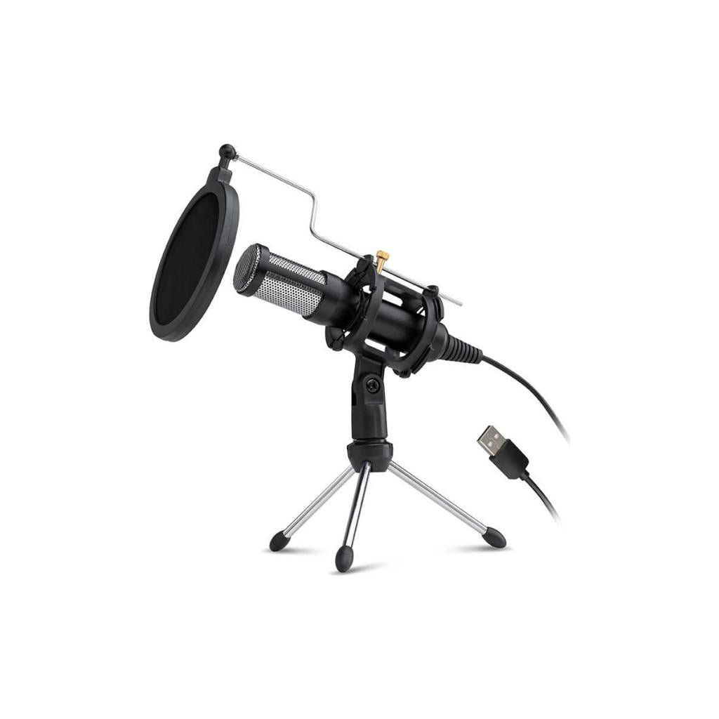 Dexim DMK7722 Elite PC/Laptop Professinonal Streaming USB Mikrofon Siyah