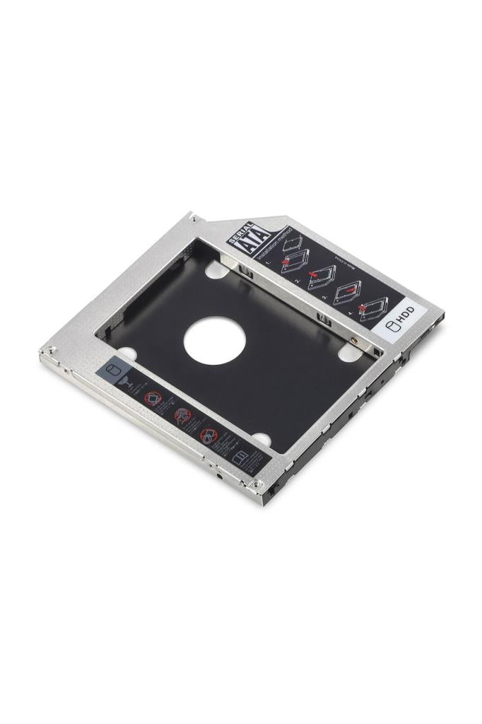 Digitus DA-71108 9,5 mm Notebook CD/DVD Yuvası SSD/HDD Montaj Çerçevesi - Outlet