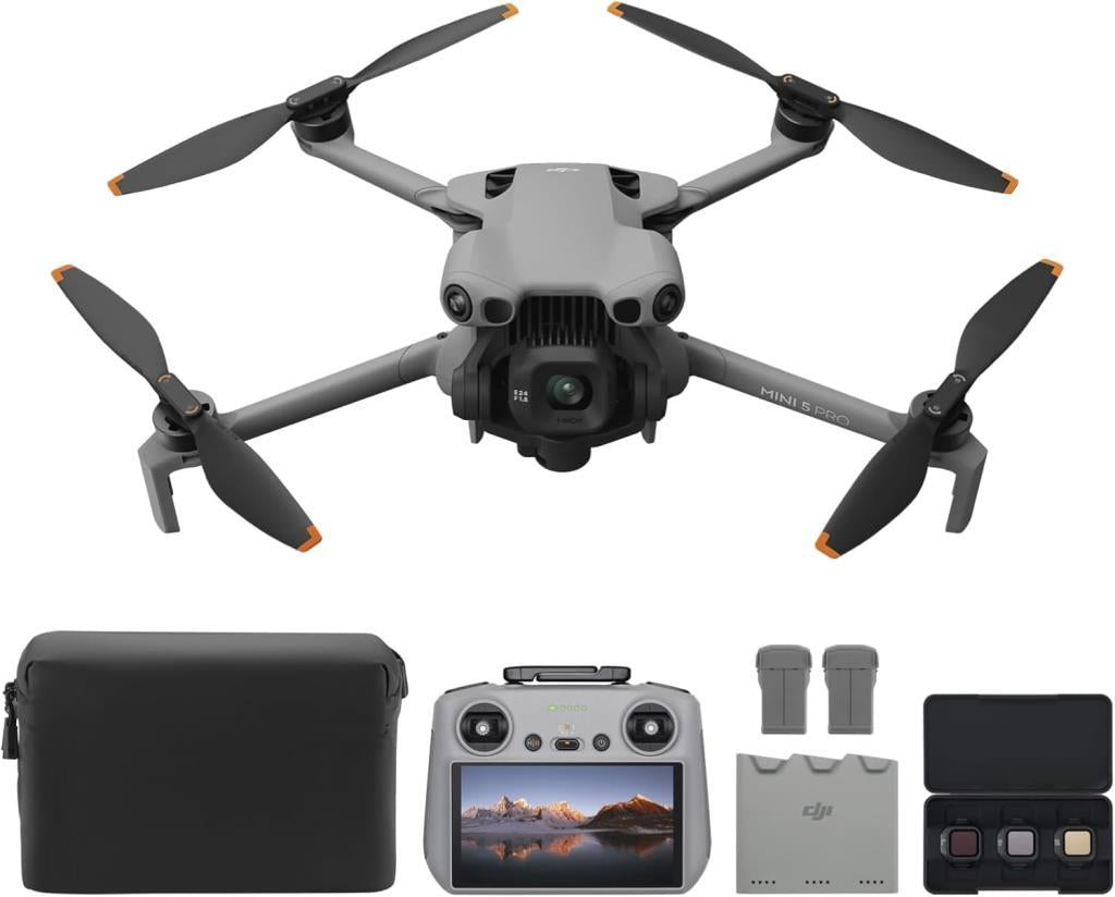DJI Mini 5 Pro Fly More Combo RC 2 Kumandalı Drone